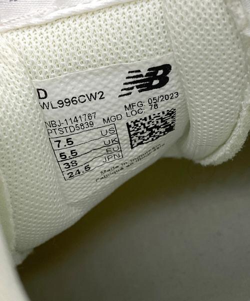 NEW BALANCE（ニューバランス）NEW BALANCE (ニューバランス) スニーカー ホワイト サイズ:24.5の古着・服飾アイテム