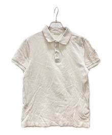MONCLER（モンクレール）の古着「ポロシャツ」｜ホワイト