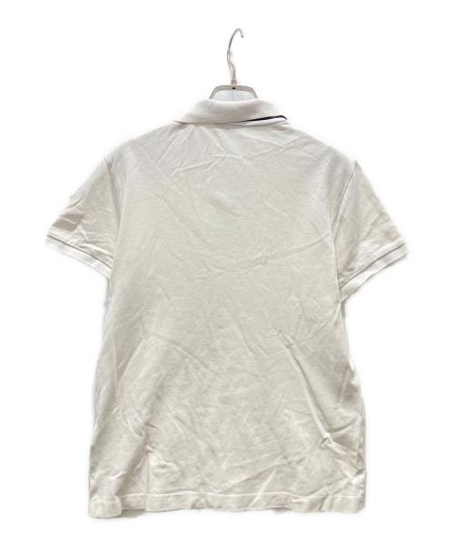MONCLER（モンクレール）MONCLER (モンクレール) ポロシャツ ホワイト サイズ:XSの古着・服飾アイテム