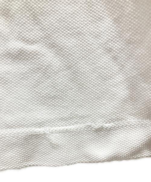 MONCLER（モンクレール）MONCLER (モンクレール) ポロシャツ ホワイト サイズ:XSの古着・服飾アイテム