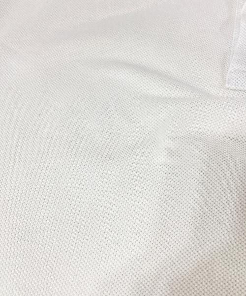 MONCLER（モンクレール）MONCLER (モンクレール) ポロシャツ ホワイト サイズ:XSの古着・服飾アイテム
