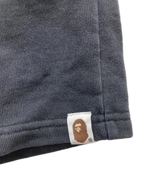 A BATHING APE（アベイシングエイプ）A BATHING APE (アベイシングエイプ) シャークスウェットショーツ/SHARK SWEAT SHORT PANTS ブラック サイズ:Mの古着・服飾アイテム
