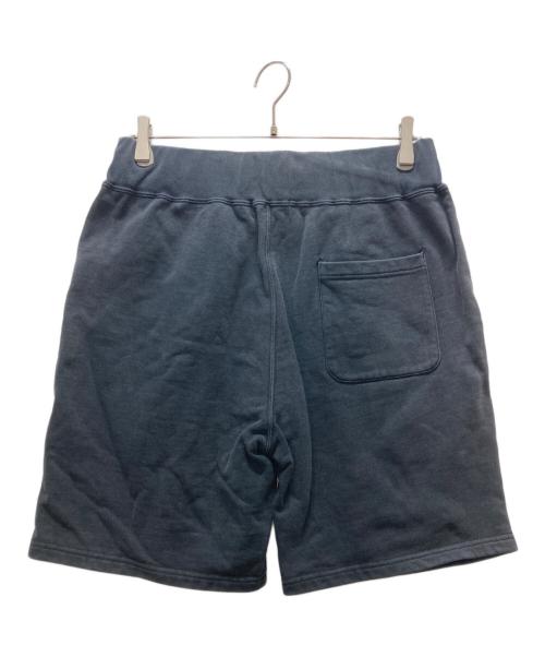 A BATHING APE（アベイシングエイプ）A BATHING APE (アベイシングエイプ) シャークスウェットショーツ/SHARK SWEAT SHORT PANTS ブラック サイズ:Mの古着・服飾アイテム