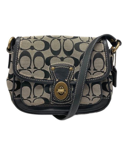 COACH（コーチ）COACH (コーチ) ショルダーバッグ ブラックの古着・服飾アイテム