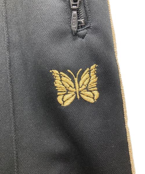 Needles（ニードルズ）Needles (ニードルズ) バイカラートラックパンツ ブラック×グリーン サイズ:Sの古着・服飾アイテム