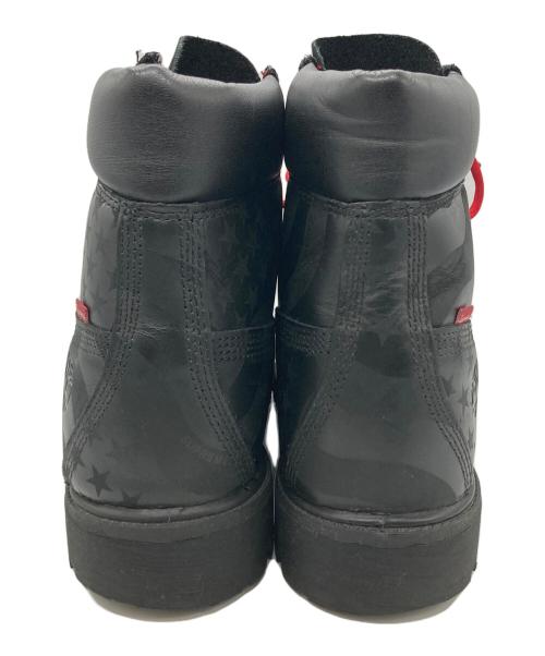 SUPREME（シュプリーム）SUPREME (シュプリーム) Timberland (ティンバーランド) Stars and Stripes 6-inch Premium Boot ブラック サイズ:28の古着・服飾アイテム