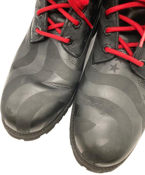 SUPREME（シュプリーム）SUPREME (シュプリーム) Timberland (ティンバーランド) Stars and Stripes 6-inch Premium Boot ブラック サイズ:28の古着・服飾アイテム