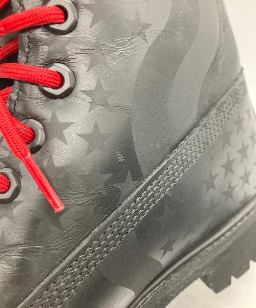 SUPREME（シュプリーム）SUPREME (シュプリーム) Timberland (ティンバーランド) Stars and Stripes 6-inch Premium Boot ブラック サイズ:28の古着・服飾アイテム