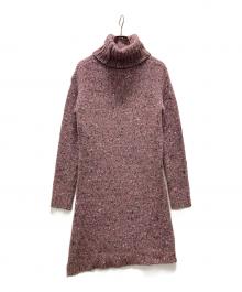 JOHN LAWRENCE SULLIVAN（ジョン ローレンス サリバン）の古着「ニットワンピース」｜ピンク