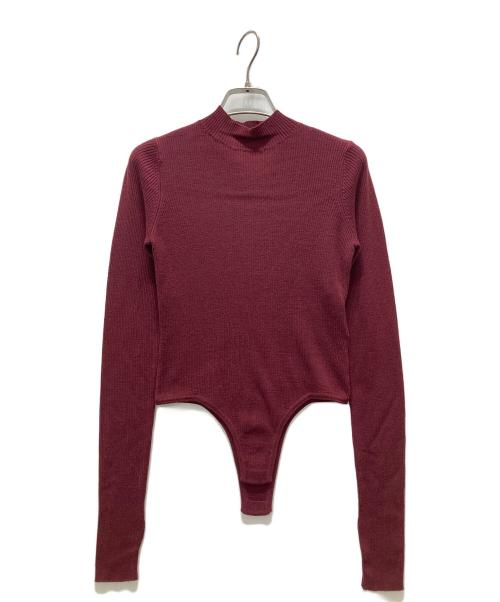 JOHN LAWRENCE SULLIVAN（ジョン ローレンス サリバン）JOHN LAWRENCE SULLIVAN (ジョン ローレンス サリバン) ボディースーツ ボルドー サイズ:Xの古着・服飾アイテム