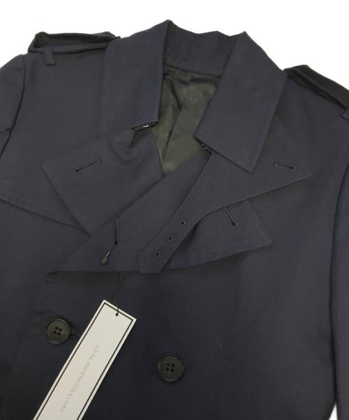 JOHN LAWRENCE SULLIVAN（ジョン ローレンス サリバン）JOHN LAWRENCE SULLIVAN (ジョン ローレンス サリバン) トレンチコート ネイビー サイズ:8の古着・服飾アイテム