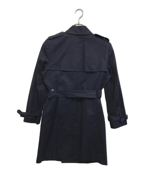 JOHN LAWRENCE SULLIVAN（ジョン ローレンス サリバン）JOHN LAWRENCE SULLIVAN (ジョン ローレンス サリバン) トレンチコート ネイビー サイズ:8の古着・服飾アイテム