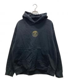 JORDAN×Paris Saint-Germain（ジョーダン×パリサンジェルマン）の古着「PSG HBR FLC PO/ロゴパーカー」｜ブラック