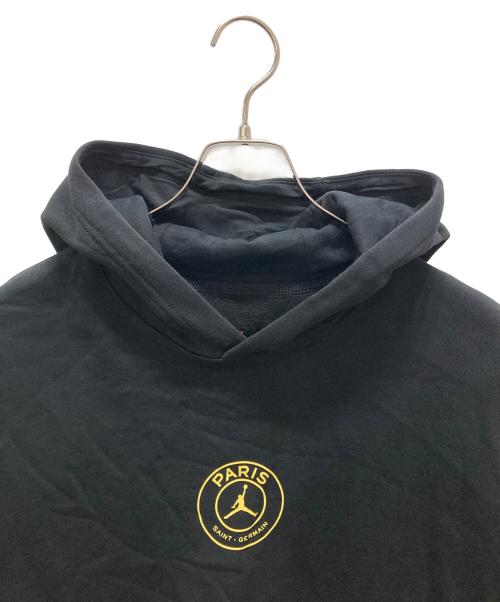 JORDAN（ジョーダン）JORDAN (ジョーダン) Paris Saint-Germain (パリサンジェルマン) PSG HBR FLC PO/ロゴパーカー ブラック サイズ:XXLの古着・服飾アイテム