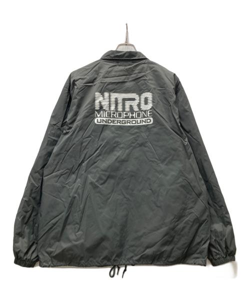 NITRICH（ナイトリッチ）NITRICH (ナイトリッチ) コーチジャケット グレー サイズ:XXLの古着・服飾アイテム