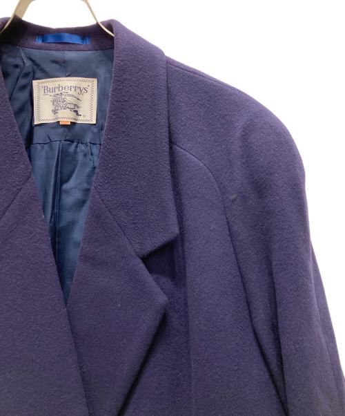 Burberry's（バーバリーズ）Burberry's (バーバリーズ) チェスターコート パープル サイズ:11ARの古着・服飾アイテム