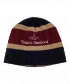Vivienne Westwood accessoriesヴィヴィアン ウエストウッド アクセサリー）の古着「オーブロゴビーニー」｜マルチカラー