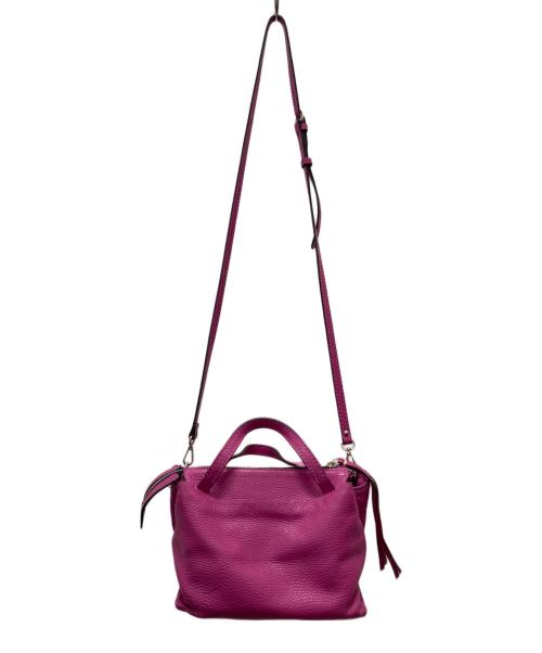 GIANNI CHIARINI（ジャンニ キアリーニ）GIANNI CHIARINI (ジャンニ キアリーニ) 2WAYショルダーバッグ ショッキングピンクの古着・服飾アイテム
