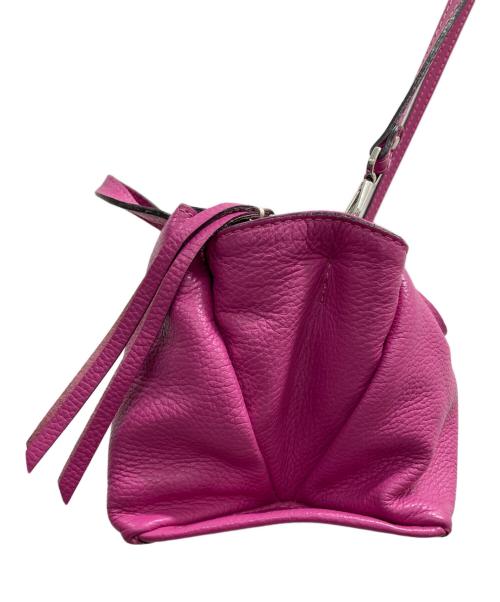 GIANNI CHIARINI（ジャンニ キアリーニ）GIANNI CHIARINI (ジャンニ キアリーニ) 2WAYショルダーバッグ ショッキングピンクの古着・服飾アイテム