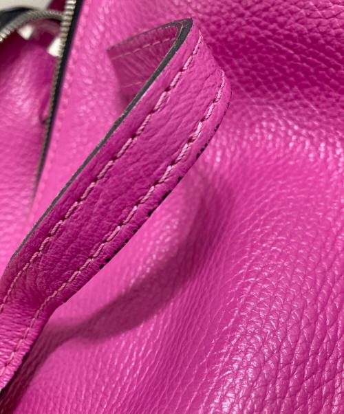 GIANNI CHIARINI（ジャンニ キアリーニ）GIANNI CHIARINI (ジャンニ キアリーニ) 2WAYショルダーバッグ ショッキングピンクの古着・服飾アイテム