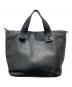 GIANNI CHIARINI (ジャンニ キアリーニ) トートバッグ ブラック：6000円