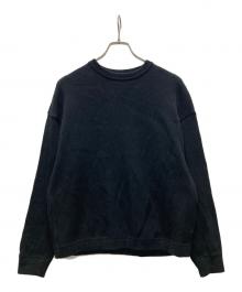 crepuscule（クレプスキュール）の古着「リブニット/Rib Crew(リブ クルー)」｜ブラック