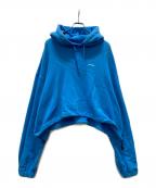 NEON SIGNネオンサイン）の古着「プルオーバーパーカー」｜スカイブルー