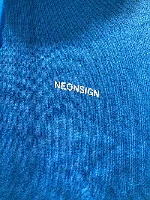 NEON SIGN（ネオンサイン）NEON SIGN (ネオンサイン) プルオーバーパーカー スカイブルー サイズ:46の古着・服飾アイテム