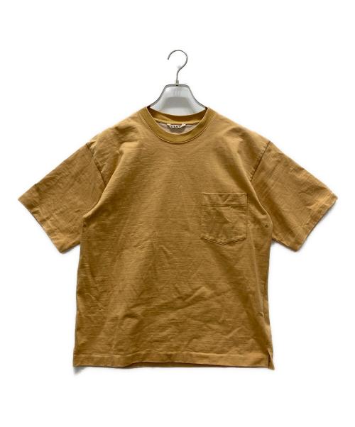 AURALEE（オーラリー）AURALEE (オーラリー) STAND-UP TEE イエロー サイズ:3の古着・服飾アイテム