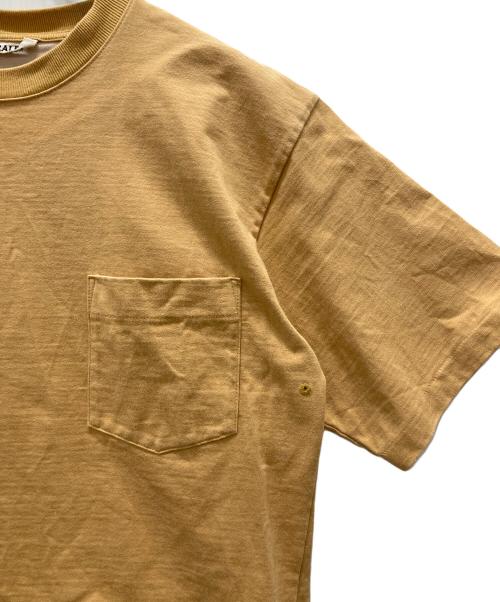 AURALEE（オーラリー）AURALEE (オーラリー) STAND-UP TEE イエロー サイズ:3の古着・服飾アイテム