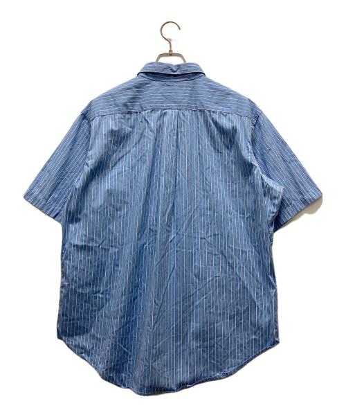 POLO RALPH LAUREN（ポロ・ラルフローレン）POLO RALPH LAUREN (ポロ・ラルフローレン) 半袖ボタンダウンシャツ スカイブルー サイズ:XLの古着・服飾アイテム