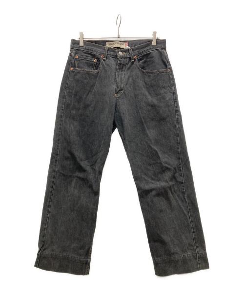 LEVI'S（リーバイス）LEVI'S (リーバイス) 先染め569デニムパンツ ブラック サイズ:31の古着・服飾アイテム