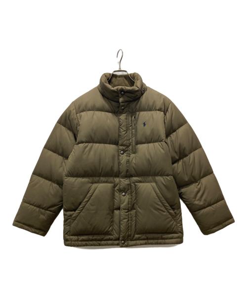 POLO RALPH LAUREN（ポロ・ラルフローレン）POLO RALPH LAUREN (ポロ・ラルフローレン) ダウンジャケット ブラウン サイズ:キッズXLサイズの古着・服飾アイテム