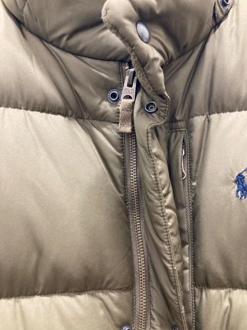 POLO RALPH LAUREN（ポロ・ラルフローレン）POLO RALPH LAUREN (ポロ・ラルフローレン) ダウンジャケット ブラウン サイズ:キッズXLサイズの古着・服飾アイテム