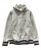 Champion REVERSE WEAVEチャンピオン リバース ウィーブ）の古着「プルオーバーパーカー」｜グレー