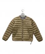 DANTONダントン）の古着「インナーダウンジャケット」｜ブラウン