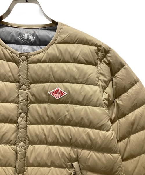 DANTON（ダントン）DANTON (ダントン) インナーダウンジャケット ブラウン サイズ:36の古着・服飾アイテム