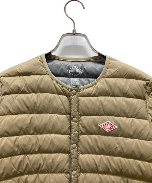 DANTON（ダントン）DANTON (ダントン) インナーダウンジャケット ブラウン サイズ:36の古着・服飾アイテム