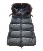 DUVETICAデュベティカ）の古着「Gocciaダウンベスト」｜ブラック