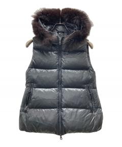 中古・古着通販】DUVETICA (デュベティカ) FEBEDUEダウンベスト グレー