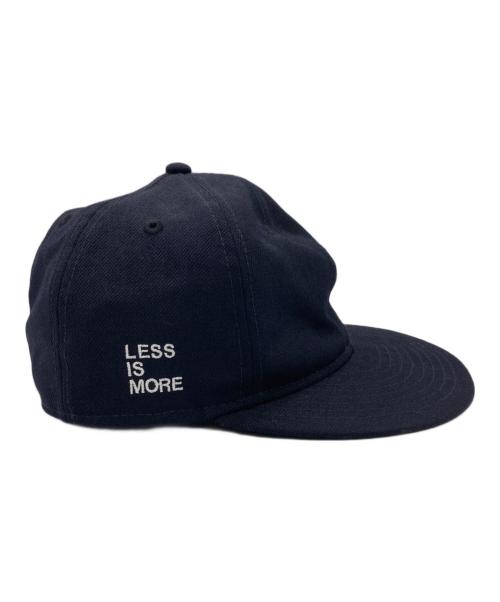 New Era（ニューエラ）New Era (ニューエラ) KAPTAIN SUNSHINE (キャプテンサンシャイン) LESS IS MORE キャップ ネイビーの古着・服飾アイテム