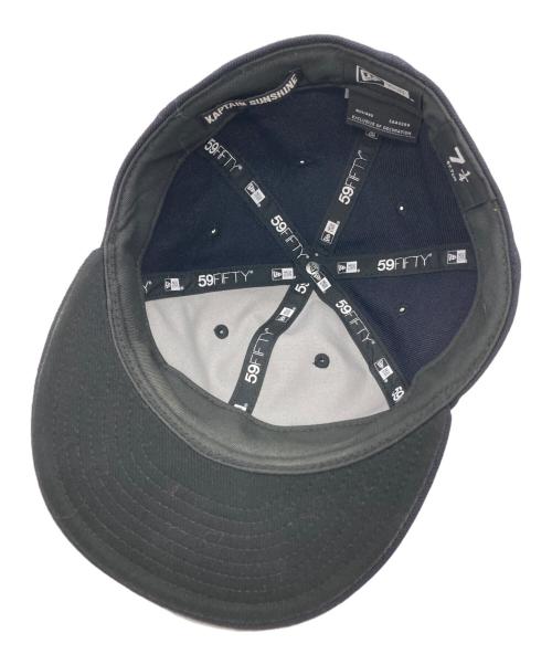 New Era（ニューエラ）New Era (ニューエラ) KAPTAIN SUNSHINE (キャプテンサンシャイン) LESS IS MORE キャップ ネイビーの古着・服飾アイテム