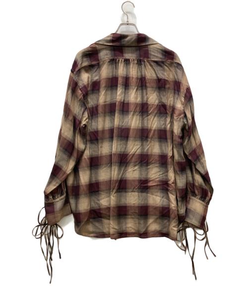 SUGARHILL（シュガーヒル）SUGARHILL (シュガーヒル) PLAID STRING SHIRTS ベージュ サイズ:1の古着・服飾アイテム