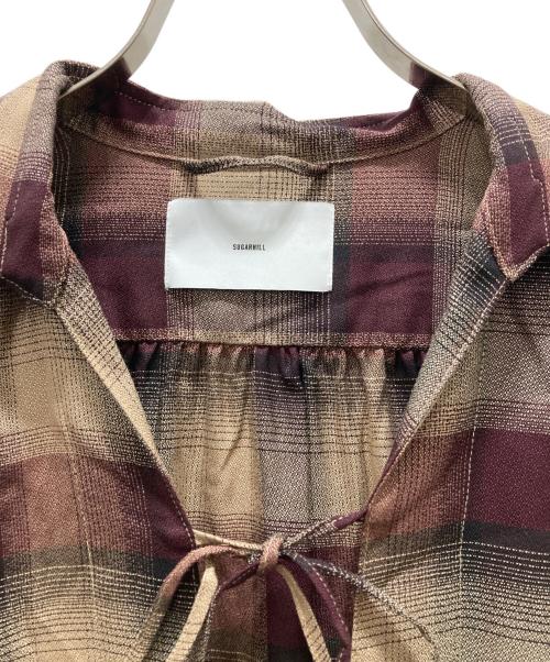 SUGARHILL（シュガーヒル）SUGARHILL (シュガーヒル) PLAID STRING SHIRTS ベージュ サイズ:1の古着・服飾アイテム