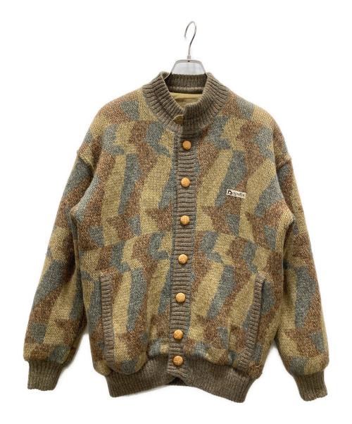 DOLOMITEN（DOLOMITEN）DOLOMITEN (DOLOMITEN) 古着ニットリバーシブルジャケット ベージュ サイズ:Freeの古着・服飾アイテム