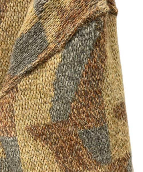 DOLOMITEN（DOLOMITEN）DOLOMITEN (DOLOMITEN) 古着ニットリバーシブルジャケット ベージュ サイズ:Freeの古着・服飾アイテム