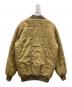 中古・古着 DOLOMITEN (DOLOMITEN) 古着ニットリバーシブルジャケット ベージュ サイズ:Free：3500円