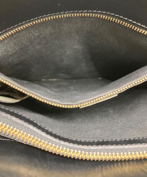 CELINE（セリーヌ）CELINE (セリーヌ) マカダム柄ハンドバッグ ブラウンの古着・服飾アイテム