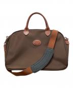 LONGCHAMPロンシャン）の古着「2WAYナイロンボストンバッグ」｜ブラウン