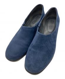 CAMPER（カンペール）の古着「アンクルブーツ」｜ネイビー